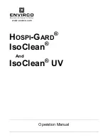 Envirco Hospi-Gard Operation Manual предпросмотр