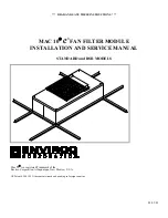 Предварительный просмотр 1 страницы Envirco MAC 10 e3 Installation And Service Manual