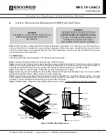 Предварительный просмотр 9 страницы Envirco MAC 10 LEAC2 Installation, Operation & Maintenance Manual