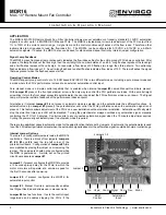 Предварительный просмотр 2 страницы Envirco MAC 10 MDR16 Installation, Operation And Maintenance Manual