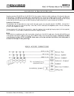 Предварительный просмотр 5 страницы Envirco MAC 10 MDR16 Installation, Operation And Maintenance Manual