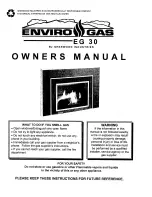 Enviro Gas EG 30 Owner'S Manual preview