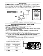 Preview for 19 page of Enviro Gas EG 33 Owner'S Manual