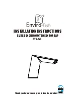 enviro-tech ET2-56 Installation Instructions предпросмотр