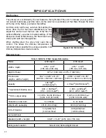 Preview for 10 page of Enviro 1200-C Insert Owner'S Manual