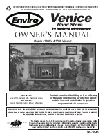 Preview for 1 page of Enviro 1200-V Insert Owner'S Manual