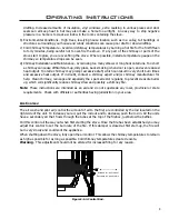 Предварительный просмотр 9 страницы Enviro 1700-C Insert Owner'S Manual