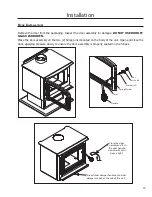 Предварительный просмотр 15 страницы Enviro 2100 Freestanding Owner'S Manual