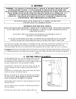 Preview for 10 page of Enviro 828 BV. INS. Owner'S Manual