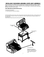 Предварительный просмотр 7 страницы Enviro Bistro 3500 Owner'S And Operator'S Manual