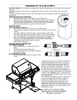 Предварительный просмотр 13 страницы Enviro Bistro 3500 Owner'S And Operator'S Manual