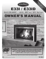 Enviro E33I Owner'S Manual предпросмотр