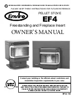 Предварительный просмотр 1 страницы Enviro EF4 Owner'S Manual