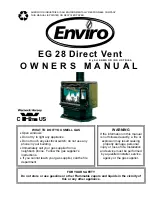 Предварительный просмотр 1 страницы Enviro EG 28 Owner'S Manual