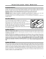 Preview for 9 page of Enviro EG31 Nova Owner'S Manual