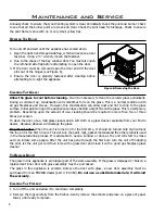 Предварительный просмотр 8 страницы Enviro EG40 DV NG Owner'S Manual