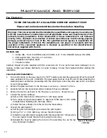 Предварительный просмотр 10 страницы Enviro EG40 DV NG Owner'S Manual