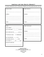 Предварительный просмотр 37 страницы Enviro EG40 DV NG Owner'S Manual