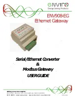 Enviro ENV908-EG User Manual предпросмотр