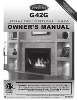 Preview for 1 page of Enviro G42G Owner'S Manual