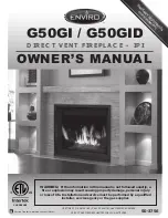 Предварительный просмотр 1 страницы Enviro G50GI Owner'S Manual