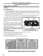 Предварительный просмотр 48 страницы Enviro G50GI Owner'S Manual