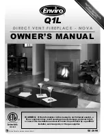 Enviro Nova Q1L Owner'S Manual preview