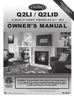 Enviro Q2LI Owner'S Manual preview