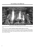 Preview for 24 page of Enviro Sienna Indoor Gas Fireplace Owner'S Manual