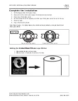 Предварительный просмотр 9 страницы Enviro UNITED WATER FILTERS AF24 Owner'S Manual