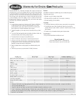 Preview for 51 page of Enviro Westport IPI Steel Owner'S Manual