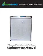 EnviroAire IAQ 1" Polarized Media Air Cleaner Replacement Manual preview