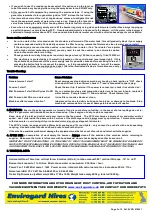 Preview for 2 page of Envirogard Hires ENVIROGARD SC15 User Guidance