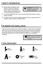 Preview for 2 page of Envirolite EV1057-281 Safety Information Manual