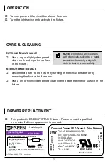 Preview for 6 page of Envirolite EV1057-281 Safety Information Manual