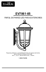 Предварительный просмотр 8 страницы Envirolite EV7061-05 Manual