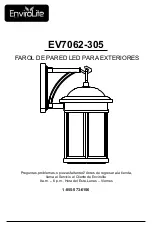 Предварительный просмотр 8 страницы Envirolite EV7062-305 Manual