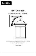 Envirolite EV7063-305 Instruction Manual preview