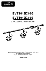 Preview for 1 page of Envirolite EVT1042D3-05 Manual