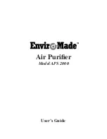 EnviroMade APS 2000 User Manual предпросмотр