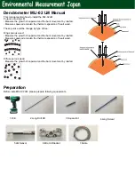 Предварительный просмотр 1 страницы Environmental Measurement Japan MIJ-02 LM Manual