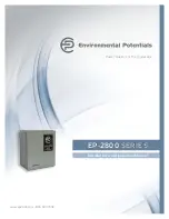 environmental potentials EP-2800 Series Installation And Application Manual preview