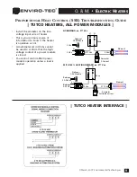 Предварительный просмотр 9 страницы Environmental Technologies ELECTRIC HEATER Operation And Maintenance Manual