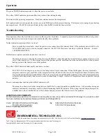 Предварительный просмотр 4 страницы Environmental Technology FWT-3H Installation And Operating Instructions