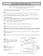 Предварительный просмотр 7 страницы Environmental Water Systems DWS Product And Installation Manual