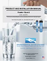 Предварительный просмотр 1 страницы Environmental Water Systems EWS-HEATER-GUARD-3/4 Product And Installation Manual