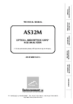 Environnement AS32M Technical Manual предпросмотр