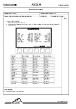 Preview for 116 page of Environnement AS32M Technical Manual