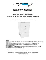 Preview for 1 page of EnviroPureFX EPFX HEPA650 Owner'S Manual