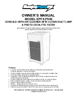 Предварительный просмотр 1 страницы EnviroPureFX EPFX P900 Owner'S Manual